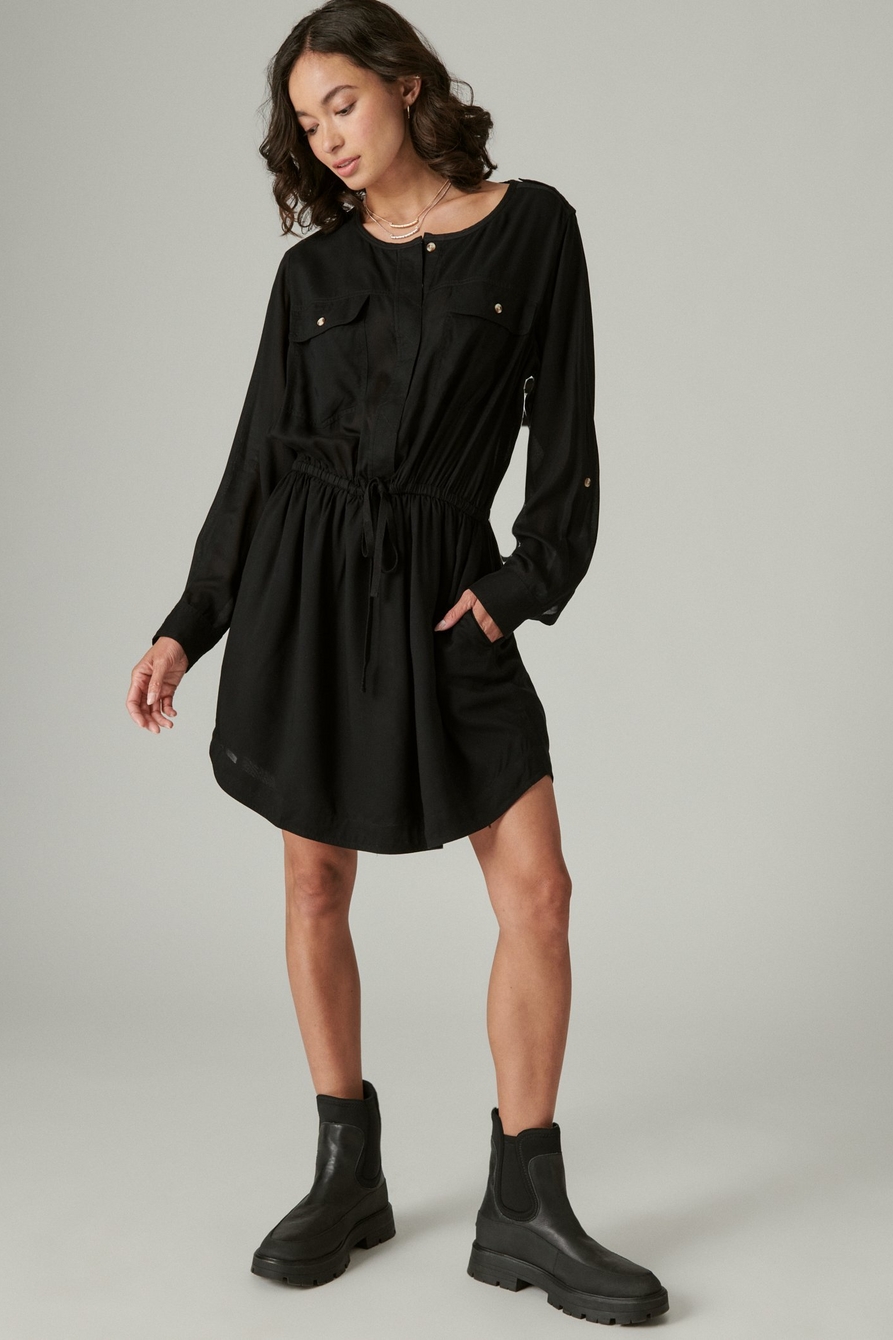 relaxed surplus shirtdress